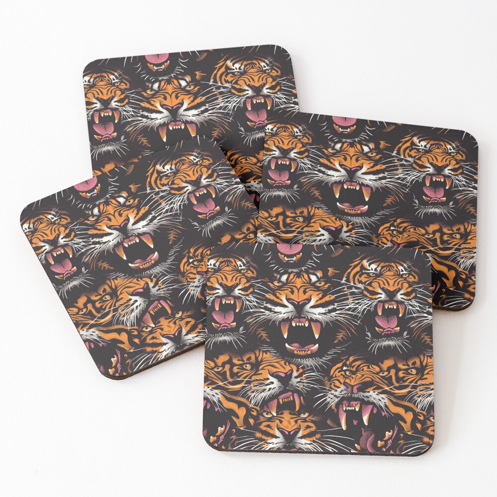 Item preview, Coasters (Set of 4) designed and sold by PatternCabinet-.