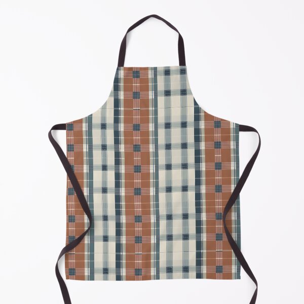 Item preview, Retro Vintage Plaid Pattern, Dak Green, brown designed and sold by Prints and Lifestyle.