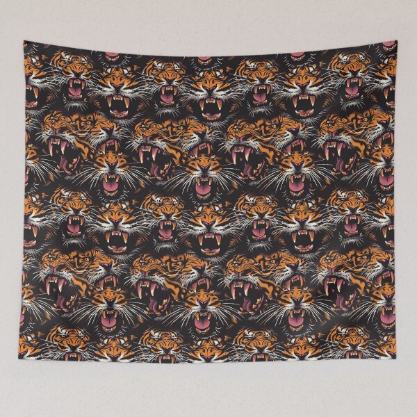 Item preview, Angry Tigers designed and sold by PatternCabinet-.