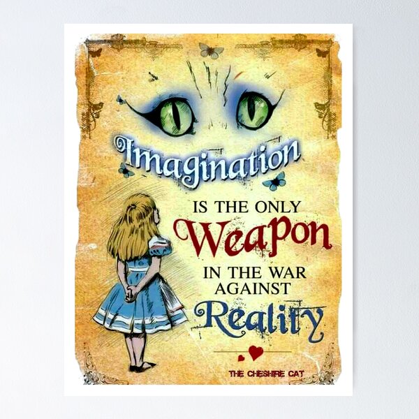 Alice in Wonderland Tea Party Vintage Art Print Poster 40x30cm (PDP 078)