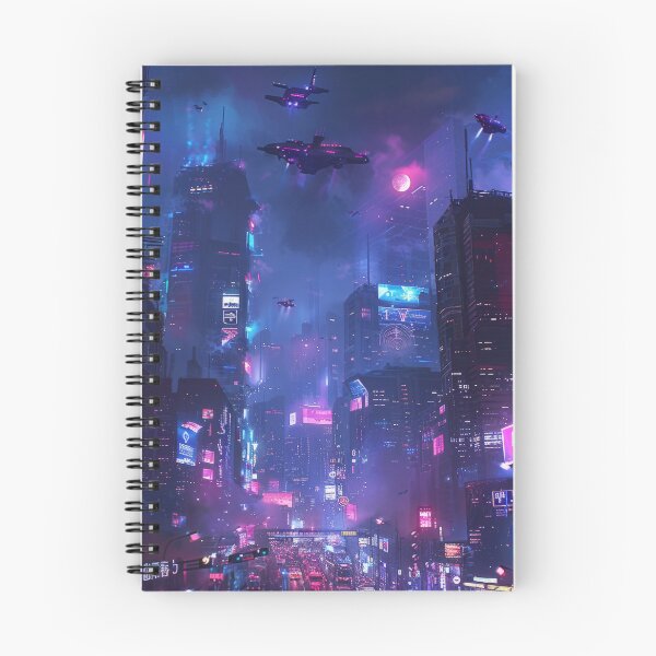 Item preview, Cyberpunk Nightscape designed and sold by JedsOnline.