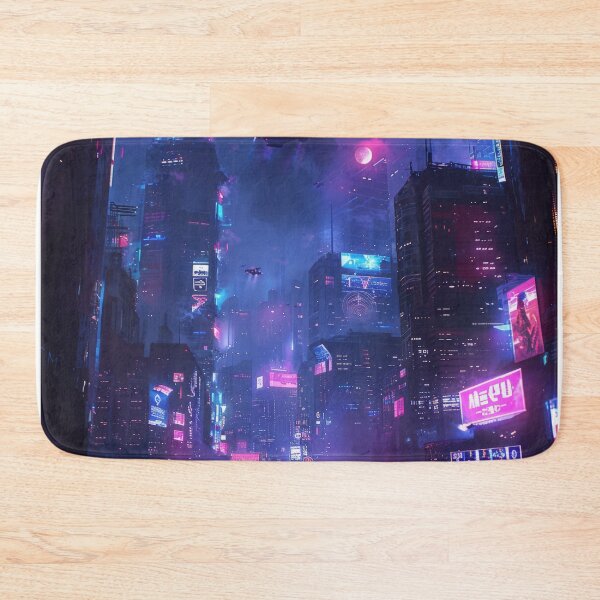 Item preview, Cyberpunk Nightscape designed and sold by JedsOnline.