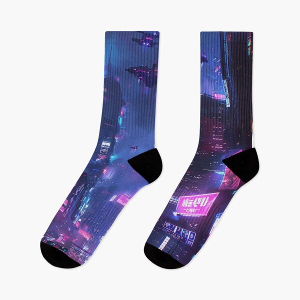 Item preview, Cyberpunk Nightscape designed and sold by JedsOnline.