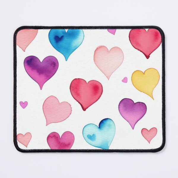 Item preview, Watercolor hearts designed and sold by Roxburylane.