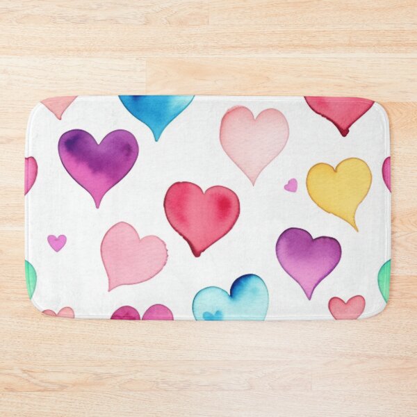 Item preview, Watercolor hearts designed and sold by Roxburylane.