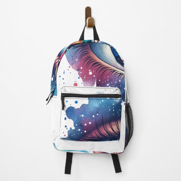 Item preview, Galactic Gaze: Eye with cosmo Painting designed and sold by JesNoh.