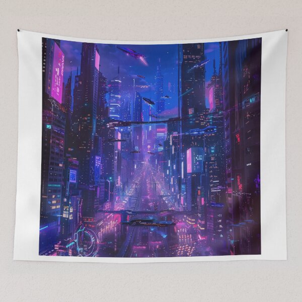 Item preview, Neon Highway of the Future designed and sold by JedsOnline.