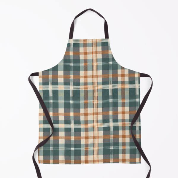 Item preview, Retro Vintage Plaid Pattern, Dak Green, brown designed and sold by Prints and Lifestyle.