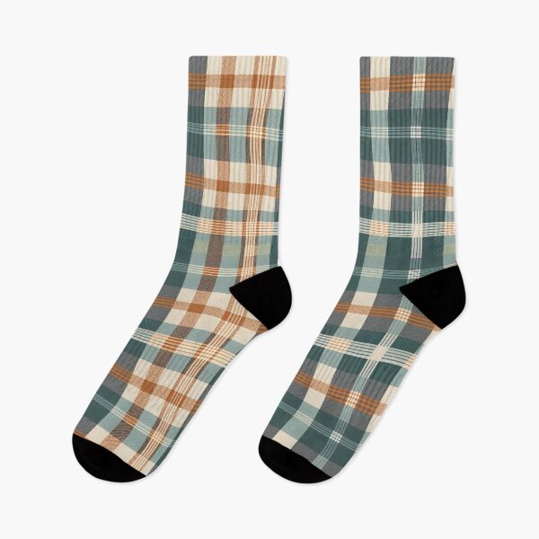 Item preview, Retro Vintage Plaid Pattern, Dak Green, brown designed and sold by Prints and Lifestyle.