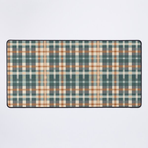 Item preview, Retro Vintage Plaid Pattern, Dak Green, brown designed and sold by Prints and Lifestyle.