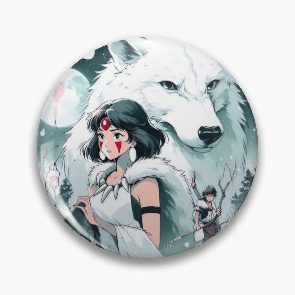 Item preview, San and Moro designed and sold by AnimeArtStudio.