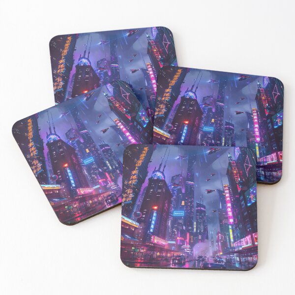 Item preview, Neon Dreams in the City designed and sold by JedsOnline.