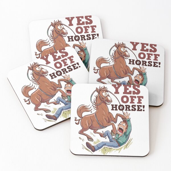 Item preview, Yes off horse designed and sold by Stereotype-pro.