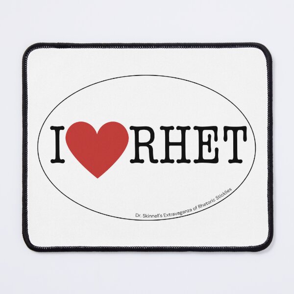 Item preview, I Heart Rhetoric designed and sold by Ryan Skinnell.