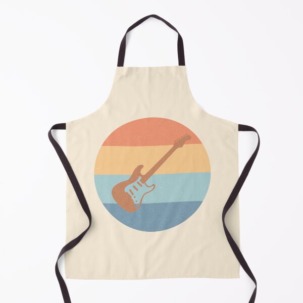 Item preview, Electric Guitar Strat Style Worn Pastel Retro Design designed and sold by kakarikihill.
