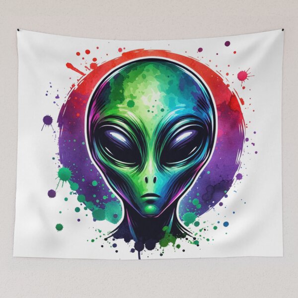 Item preview, Extraterrestrial Encounter: Alien Drawing designed and sold by JesNoh.