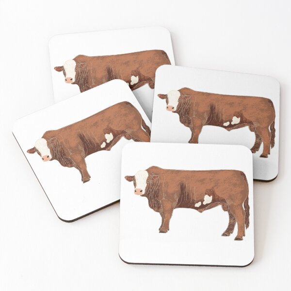 Item preview, Hereford Bull designed and sold by Hanbanner.