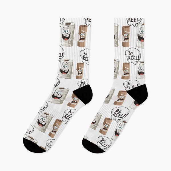 Item preview, Be reel toilet paper funny cartoon designed and sold by Stereotype-pro.