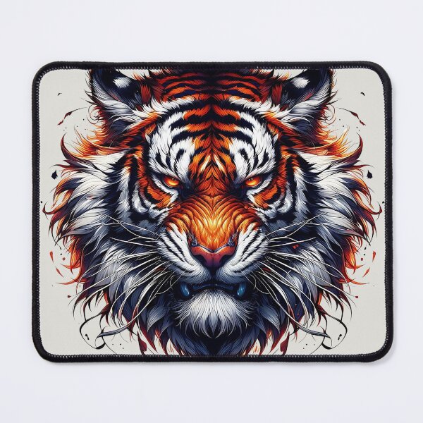 Item preview, Majesty of the Tiger in Flames designed and sold by Indoni.