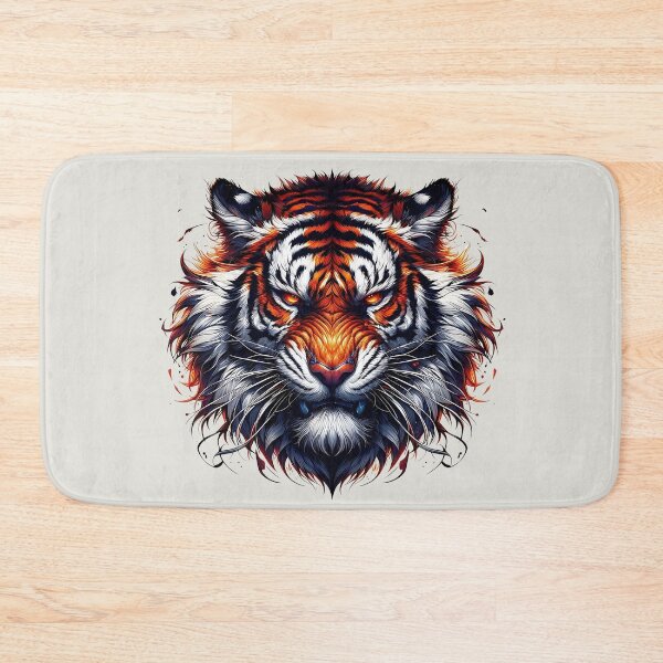 Item preview, Majesty of the Tiger in Flames designed and sold by Indoni.