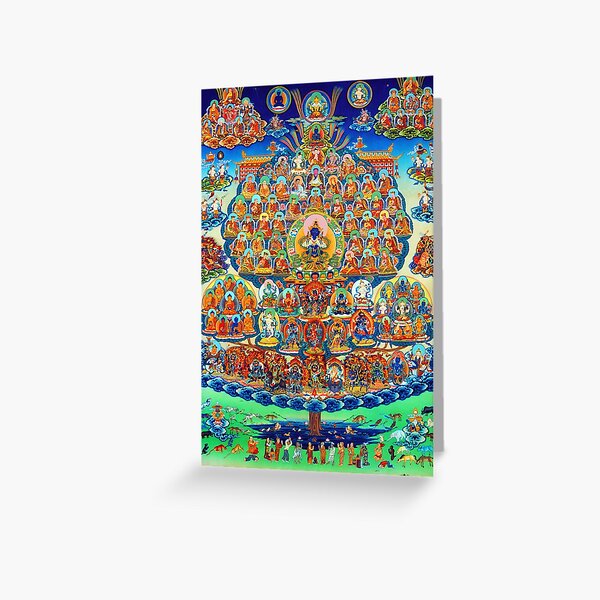 Item preview, Karma Kagyu Lineage Tree designed and sold by Onodera.