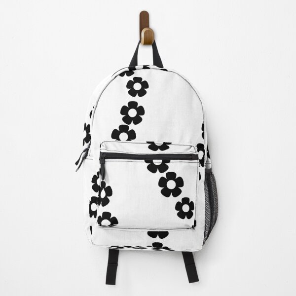 Item preview, Black and White Floral Print designed and sold by Fashioninja.