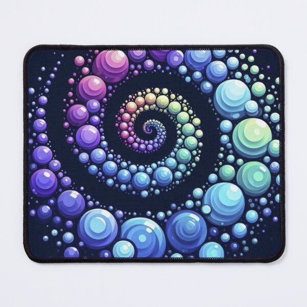 Item preview, Abstract Bubble Spiral designed and sold by PlatypusDesign.