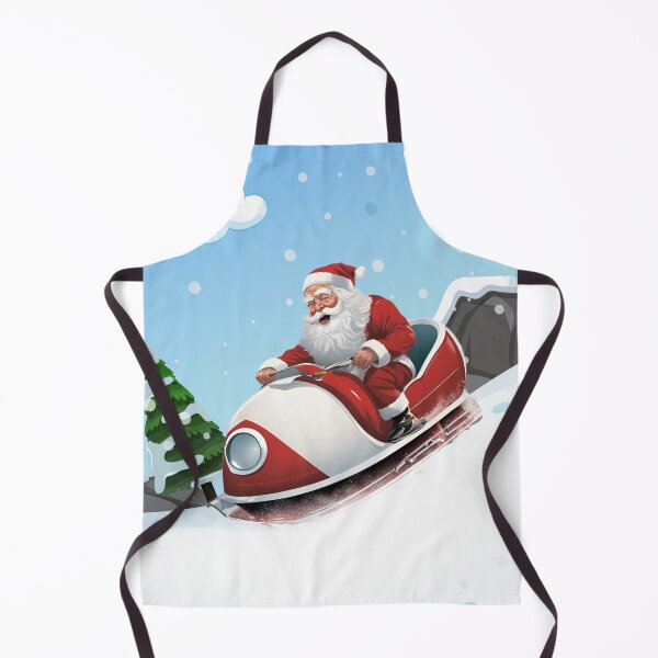 Item preview, Bobsledding Santa - Christmas Design designed and sold by signshirtz.