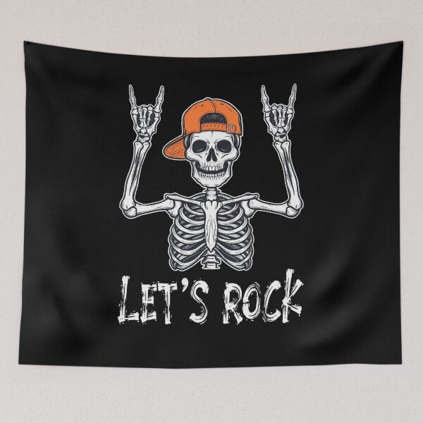 Item preview, Rocker Skeleton Skater cap Halloween Rock Men Boys designed and sold by tigger shop.