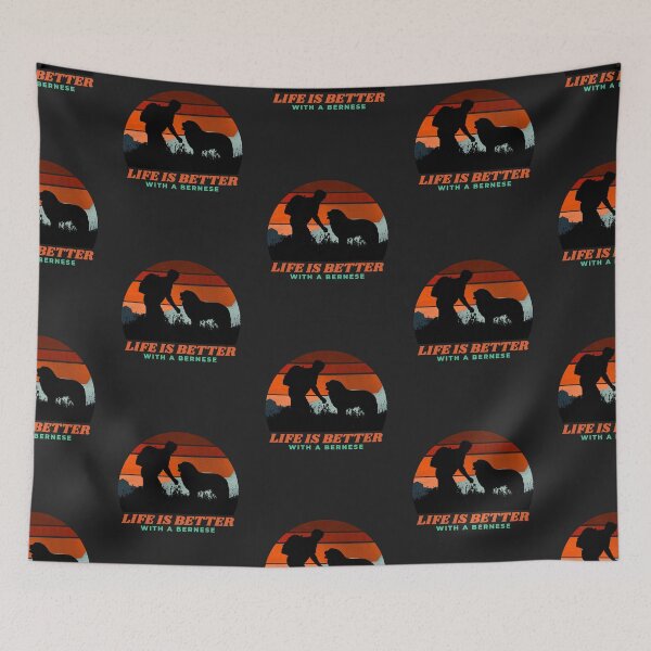 Item preview, Life Is Better With A Bernese Dog Mens Dad Gift  designed and sold by Guarddogdrive.