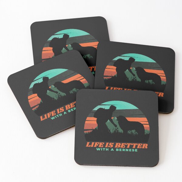 Item preview, Life Is Better With A Bernese Dog Mens Dad Gift  designed and sold by Guarddogdrive.