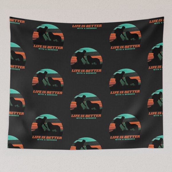 Item preview, Life Is Better With A Bernese Dog Mens Dad Gift  designed and sold by Guarddogdrive.