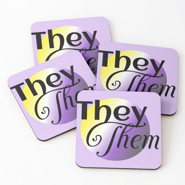 Item preview, They Them Pronouns designed and sold by Queer AF Warlock.