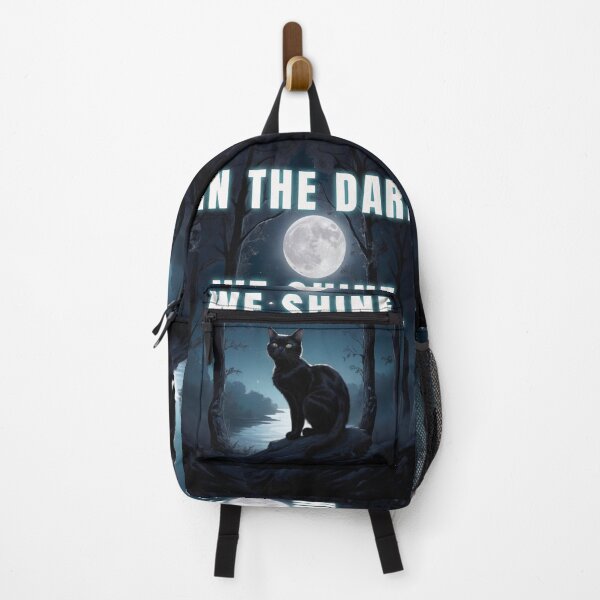 Item preview, BLACK CAT, IN THE DARK WE SHIEN, CAT QUOTES GIF designed and sold by La Loca.