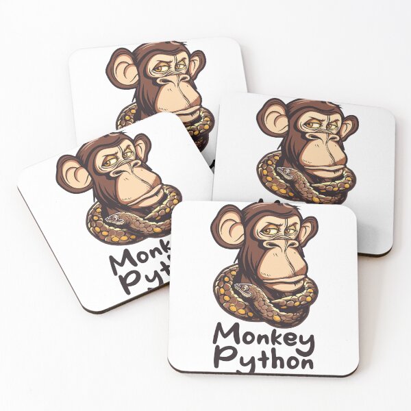 Item preview, Monkey Python funny cartoon designed and sold by Stereotype-pro.