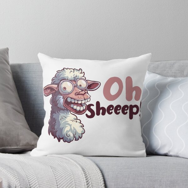 Item preview, Oh sheep funny cartoon designed and sold by Stereotype-pro.