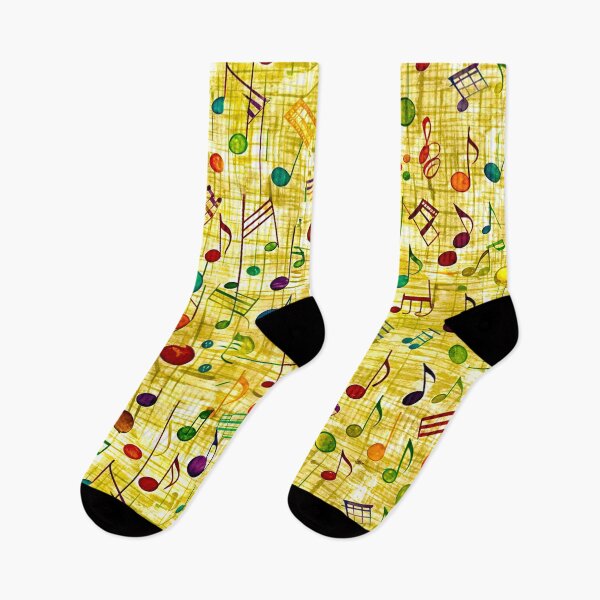 Item preview, Colorful Musical Notes: Vibrant Music Pattern designed and sold by Michael van der Hoorn.