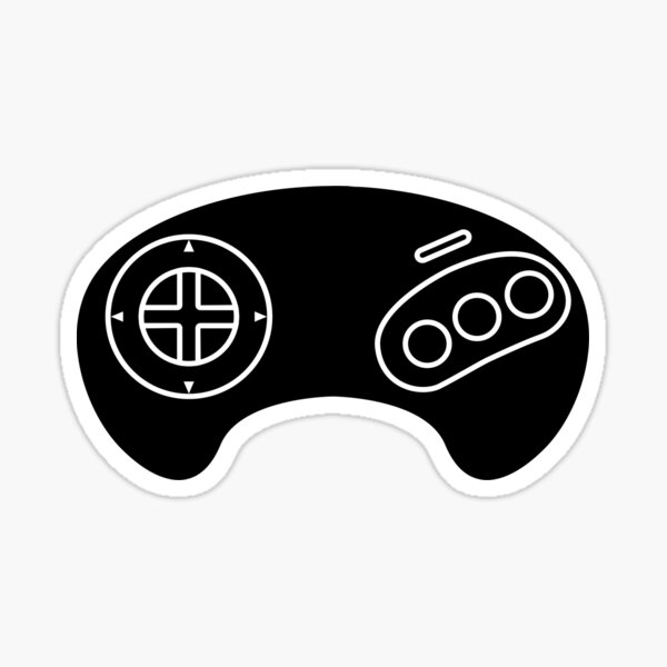 Vista previa del artículo con la obra «Megadrive Genesis Controller logo», diseñado y vendido por Art-Vand3lay.