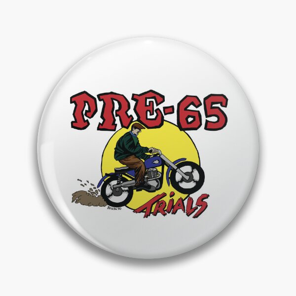 Item preview,  Vintage Motorcycle Trials Rider designed and sold by beesa70.