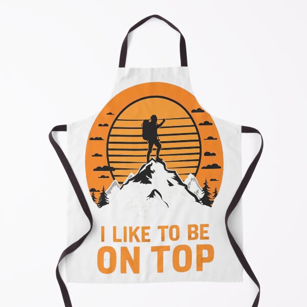 Item preview, I Like To Be On Top Mountain Climber On Top Of The World designed and sold by Mosaic-97.