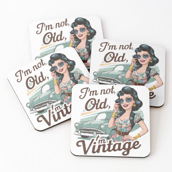 Item preview, I'm Not Old I'm vintage Funny Car Graphic T-Shirt for Mens Womens Short Sleeve T Shirt designed and sold by LahdilART.
