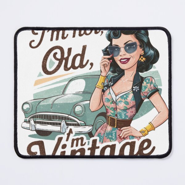 Item preview, I'm Not Old I'm vintage Funny Car Graphic T-Shirt for Mens Womens Short Sleeve T Shirt designed and sold by LahdilART.