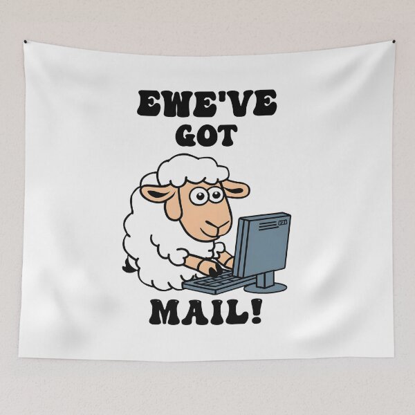 Item preview, Ewe've Got Mail! designed and sold by Dazzle-Sizzle.
