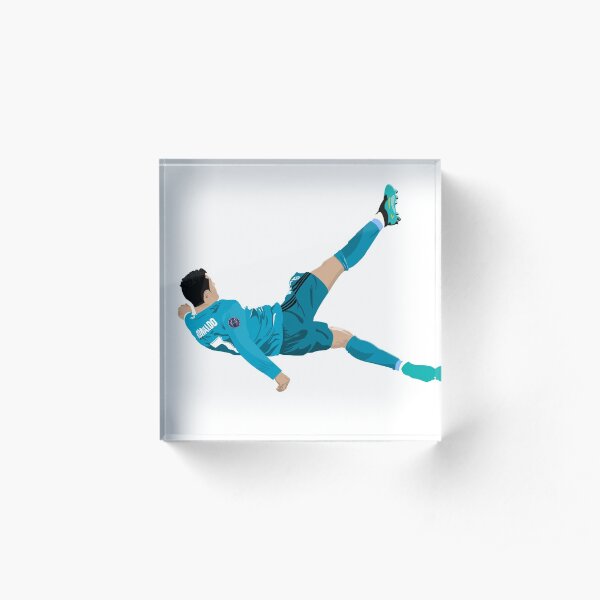 Cristiano Ronaldo Bicycle Kick Bloc acrylique