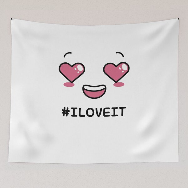 Item preview, I love it emoji designed and sold by Balsamine.