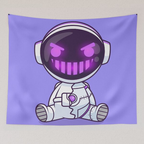 Item preview, Cute Astronaut Robot Cyborg Cartoon Vector Icon - Adorable Science and Technology Illustration designed and sold by hjian8219.
