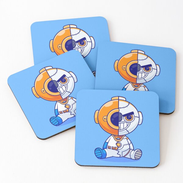 Item preview, Cute Diver Robot Cyborg Cartoon Vector Icon - Adorable Science and Technology Illustration designed and sold by hjian8219.