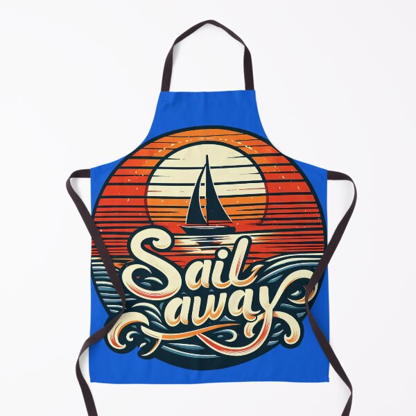 Item preview, Sail away, typography, retro designed and sold by maxmaj.