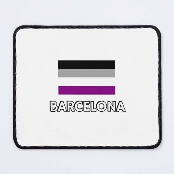 Item preview, Asexuality Pride Flag Barcelona designed and sold by Inspirationmotivation.