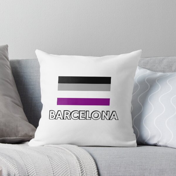 Item preview, Asexuality Pride Flag Barcelona designed and sold by Inspirationmotivation.